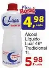 Rossi Supermercado Álcool Líquido Luar 46° Tradicional 1L oferta
