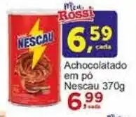 Rossi Supermercado Achocolatado em pó Nescau 370g oferta