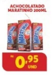 Atacadão Centro Sul Achocolatado Marantinho 200ml oferta