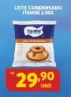 Atacadão Centro Sul Leite Condensado Itambe 2.5kg oferta