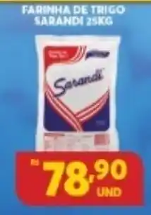 Atacadão Centro Sul Farinha de Trigo Sarandi 25kg oferta