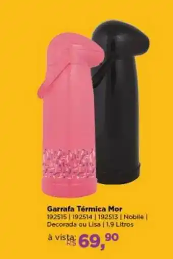 Lojas TaQi Garrafa Térmica Mor oferta