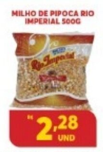 Atacadão Centro Sul Milho de Pipoca Rio Imperial 500g oferta