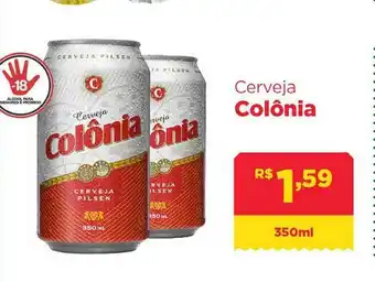 Big Bom Supermercados Cerveja Colônia 350ml oferta