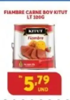 Fiamre Carne Bov Kitut LT 320g