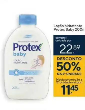 Coop Loção Hidratante Protex Baby 50% De Desconto Na 2a Unidade 200ml oferta