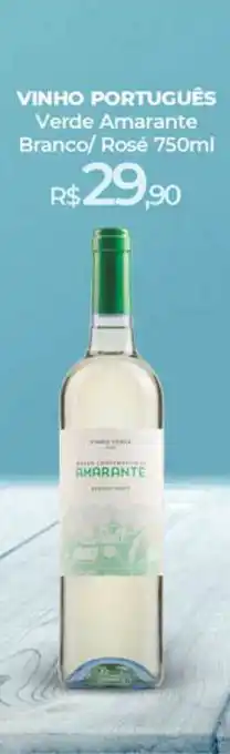 Peg Pese Vinho Portugûes Verde Amarante Branco Rosé 750ml oferta