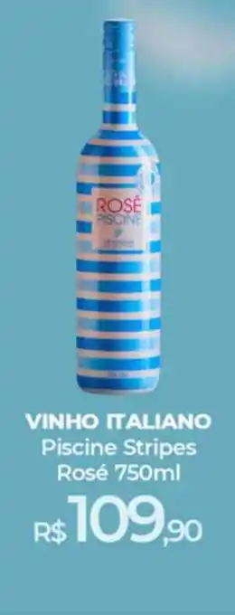 Peg Pese Vinho Italiano Piscine Stripes Rosé 750ml oferta