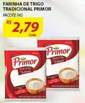 Assaí Atacadista Farinha De Trigo Tradicional Primor 1kg oferta