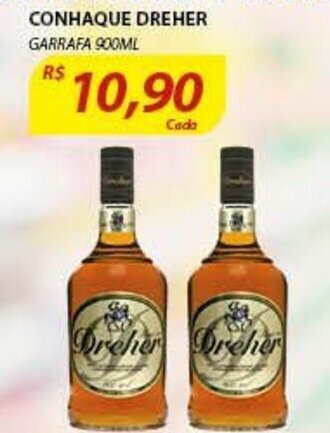Assaí Atacadista Conhaque Dreher 900ml oferta