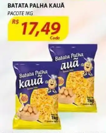 Assaí Atacadista Batata Palha Kaua 1kg oferta