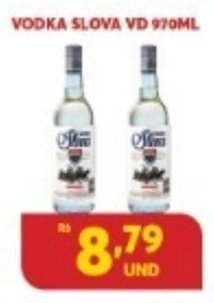 Atacadão Centro Sul Vodka Slova VD 970ml oferta