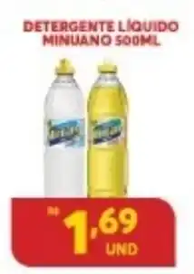 Detergente Liquido Minuano 500ml