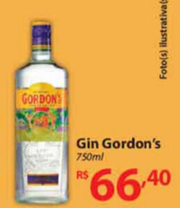 Gin Gordon's 750ml
