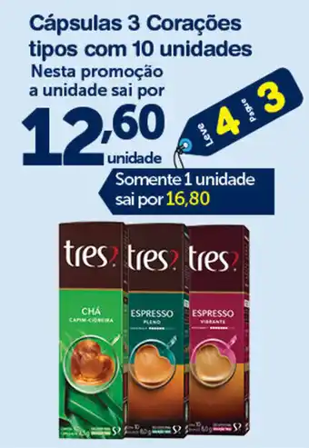 Roldão Capsulas 3 Coracoes tipos com 10 unidades oferta