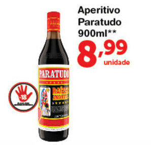 Aperitivo Paratudo 900ml