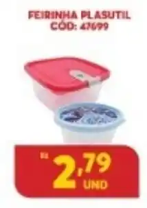 Atacadão Centro Sul Feirinha Plasutil oferta