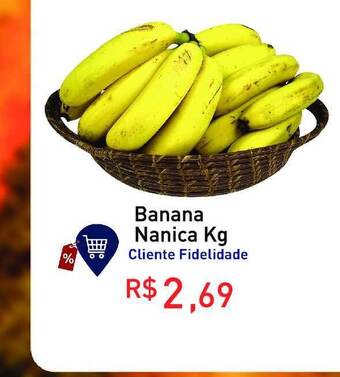Tonin Superatacado Banana Nanica Kg oferta