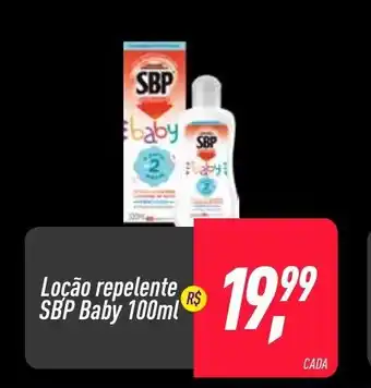 Locao repelente SBP Baby 100ml