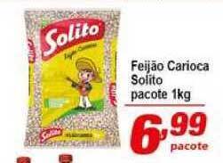 Ricoy Supermercados Feijão Carioca Solito Pacote 1kg oferta
