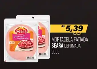 Cometa Supermercados Mortadela Fatiada Seara defumada 200g oferta