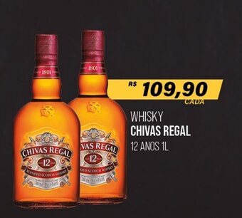 Cometa Supermercados Whisky Chivas Regal 12 anos 1L oferta