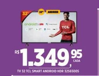 Tv 32 Tcl Smart Android Hdr 32s6500s