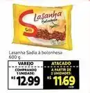 Lasanha Sadia a bolonhesa 600g