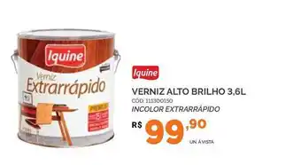 Verniz Alto Brilho Iquine