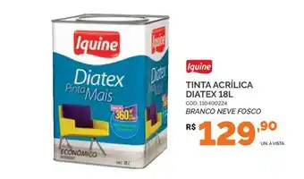 Tinta Acrílica Diatex Iquine