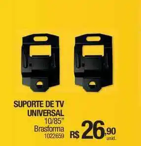 Suporte De Tv Universal Brasforma