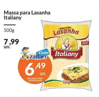 Massa Para Lasanha Italiany 500g