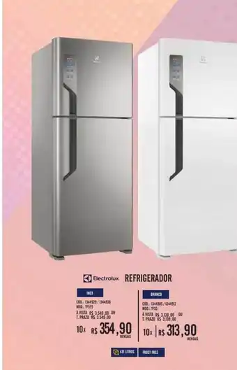 Zema Refrigerador Electrolux Branco oferta