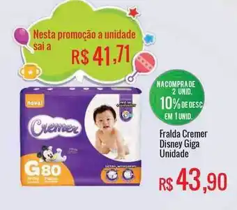 Mart Minas Fralda Cremer Disney Giga Unidade Na Compra De 2 Unid. 10% De Desc Em 1unid. oferta