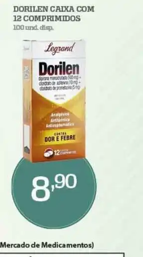 Dorilen Caixa Com 12 Comprimidos