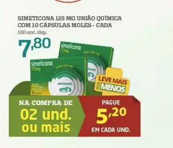 Cooper Simeticona 125 Mg União Quimica Com 10 Cápsulas Moles oferta