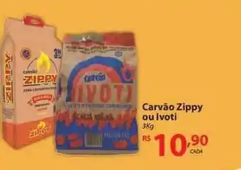 Carvão Zippy Ou Ivoti 3kg