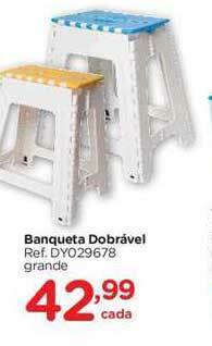 Banqueta Dobrável
