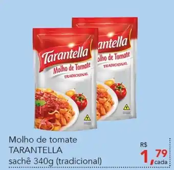 Cometa Supermercados Molho de tomate Tarantella sache 340g (tradicional) oferta