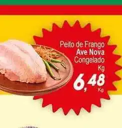 Peito De Frango Ave Nova Congelado 1kg