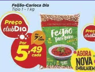 Dia Feijão-carioca Dia 1kg oferta