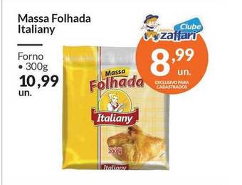 Zaffari Massa Folhada Italiany 300g oferta