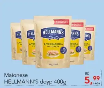 Cometa Supermercados Maionese Hellmann's doyp 400g oferta