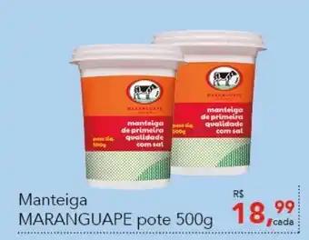 Cometa Supermercados Manteiga Maranguape pote 500g oferta