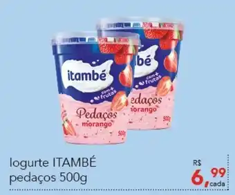 Cometa Supermercados Iogurte Itambe pedacos 500g oferta