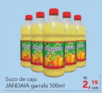 Cometa Supermercados Suco de caju Jandaia garrafa 500ml oferta