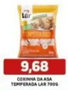 COXINHA DA ASA TEMPERADA LAR 700G