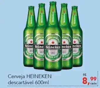 Cometa Supermercados Cerveja Heineken descartavel 600ml oferta