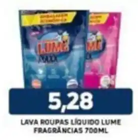 LAVA ROUPAS LÍQUIDO LUME FRAGRÂNCIAS 700ML