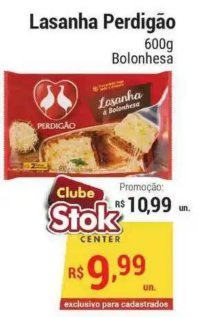 Lasanha Perdigão 600g